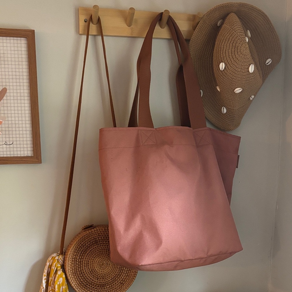 Canvelle Tote Bag in Dusty Rose
